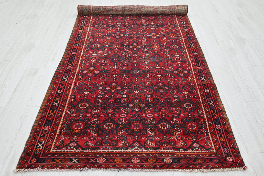red Runner rug 4' 0" x 10' 2"