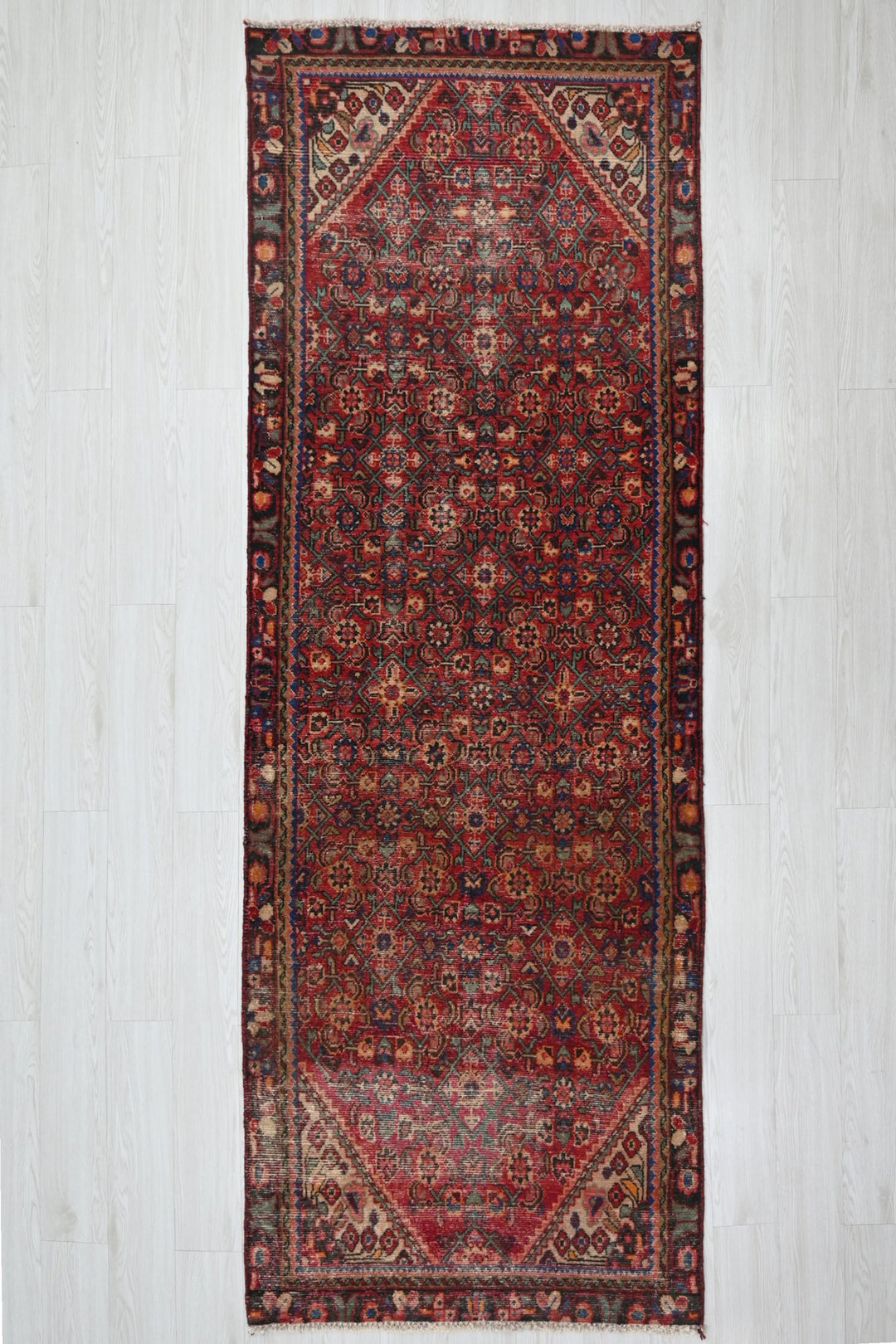 red Runner rug 3' 5" x 8' 10"