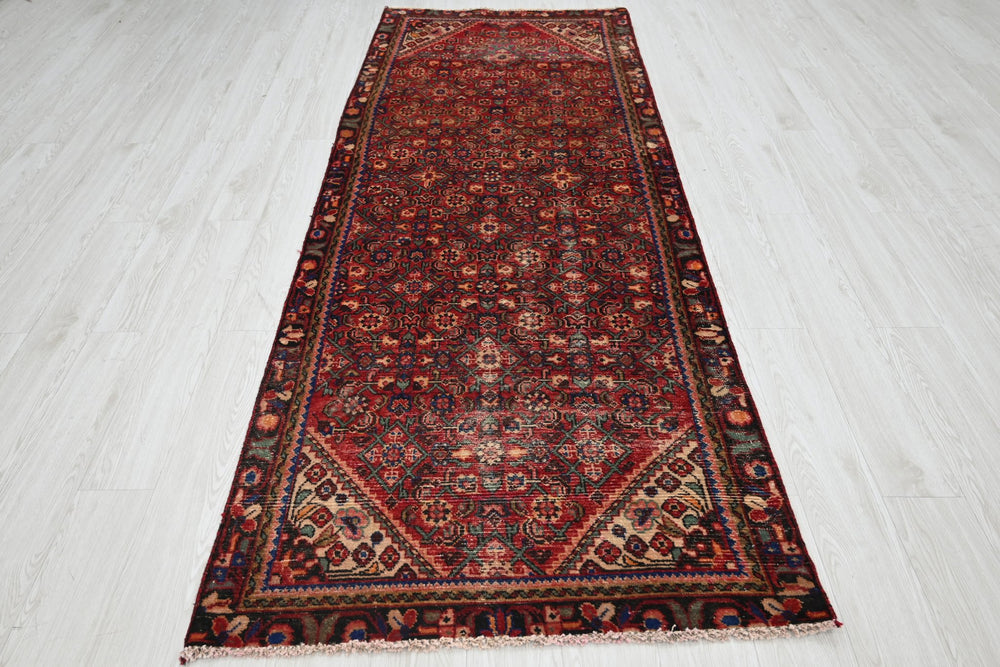 red Runner rug 3' 5" x 8' 10"