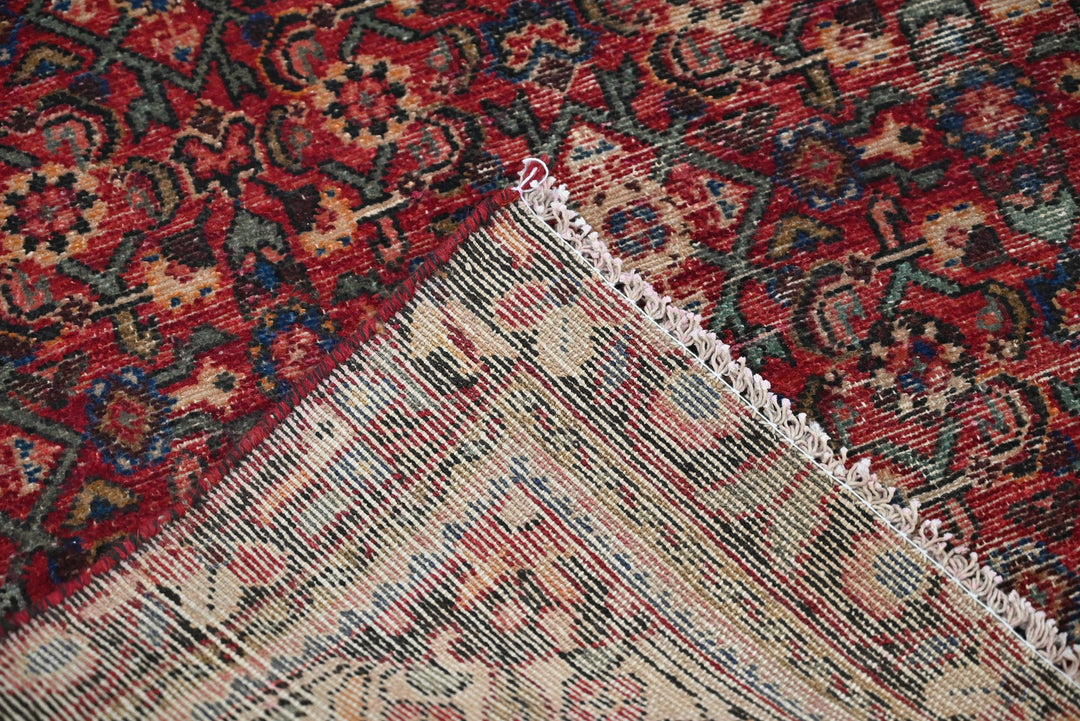 red Runner rug 3' 5" x 8' 10"