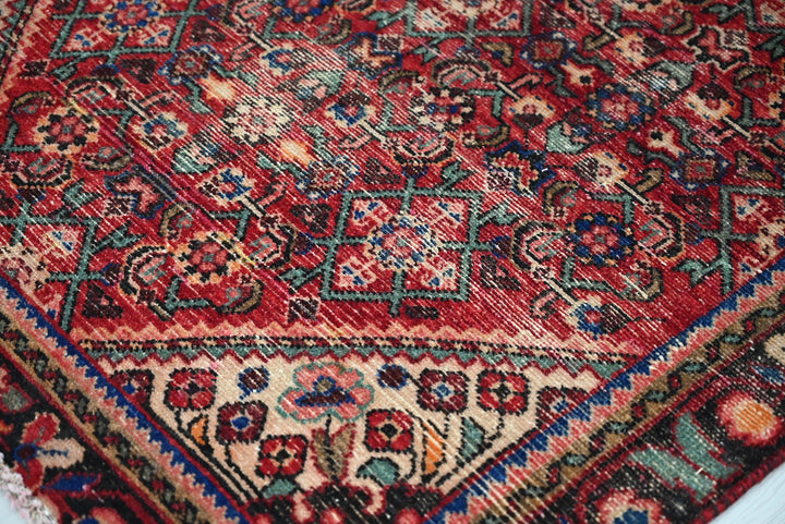 red Runner rug 3' 5" x 8' 10"