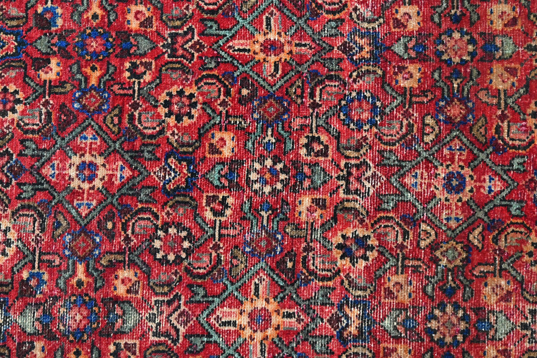 red Runner rug 3' 5" x 8' 10"