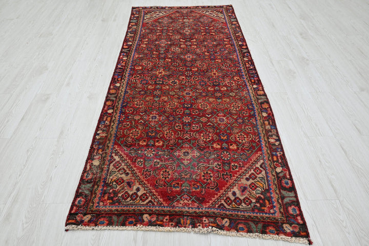 red Runner rug 3' 5" x 8' 10"