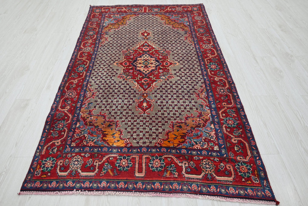 gray Medium rug 3' 10" x 7' 0"