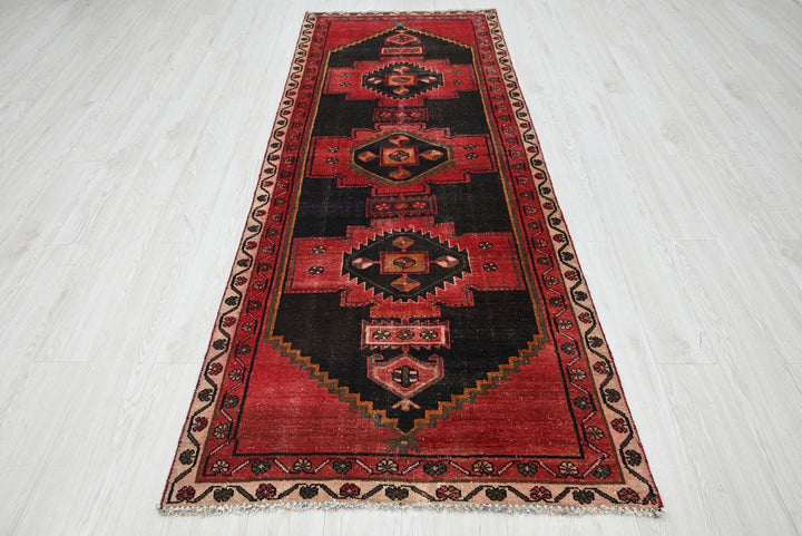 red Runner rug 3' 2" x 8' 8"