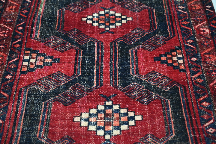 red Runner rug 3' 5" x 9' 10"