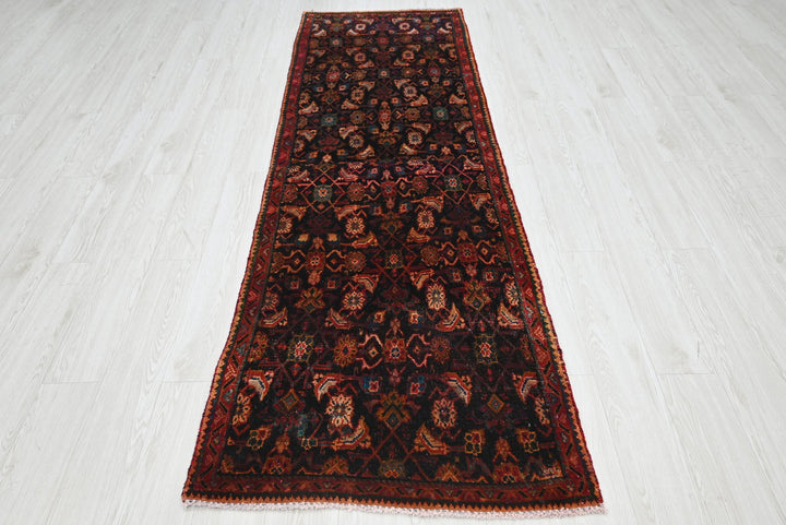 black Runner rug 2' 9" x 8' 9"
