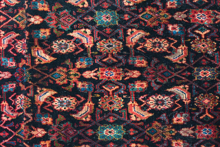 black Runner rug 2' 9" x 8' 9"