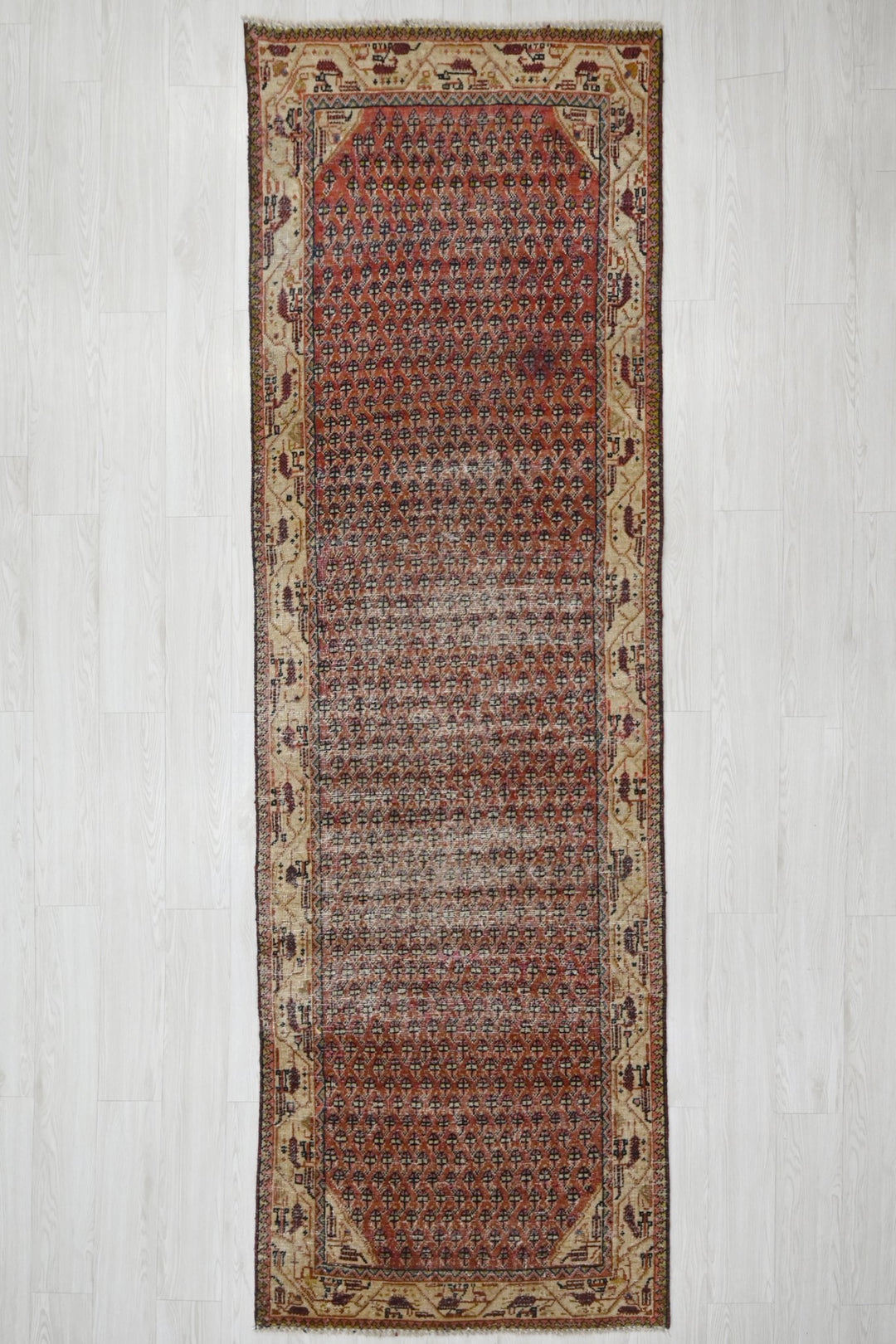 red Runner rug 3' 0" x 9' 7"