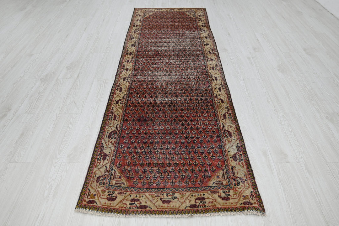 red Runner rug 3' 0" x 9' 7"