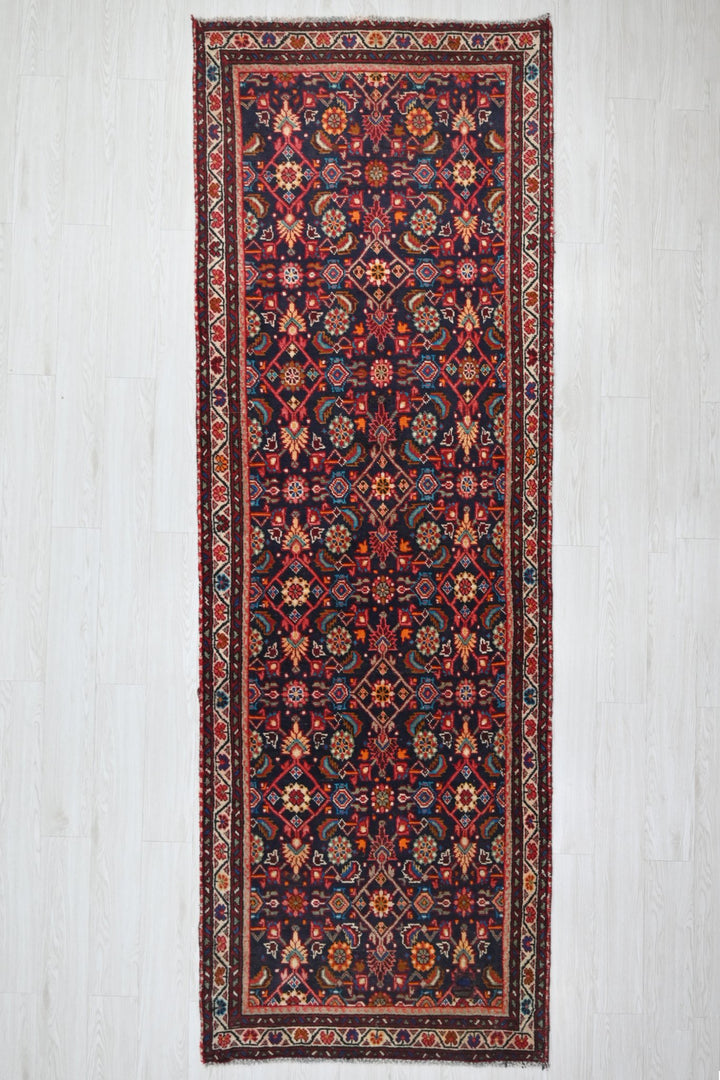 blue Runner rug 3' 7" x 10' 2"