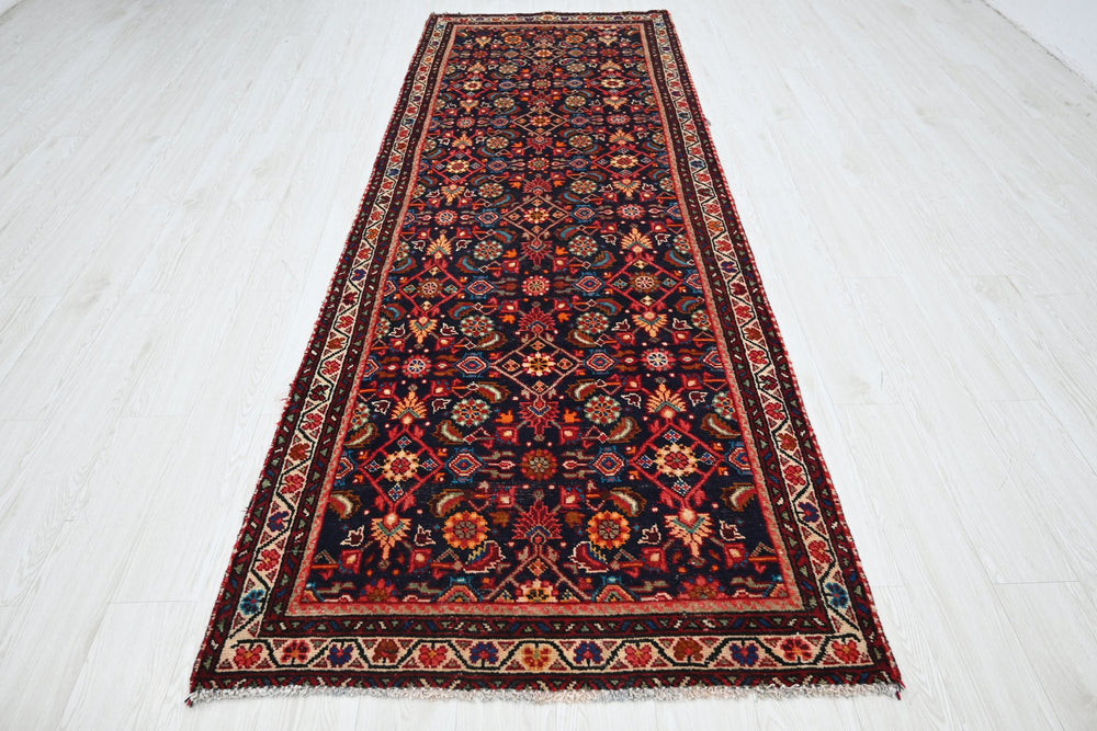 blue Runner rug 3' 7" x 10' 2"