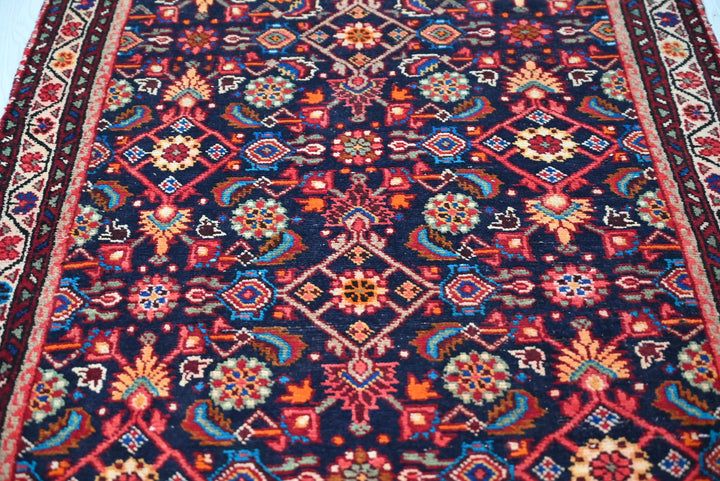 blue Runner rug 3' 7" x 10' 2"