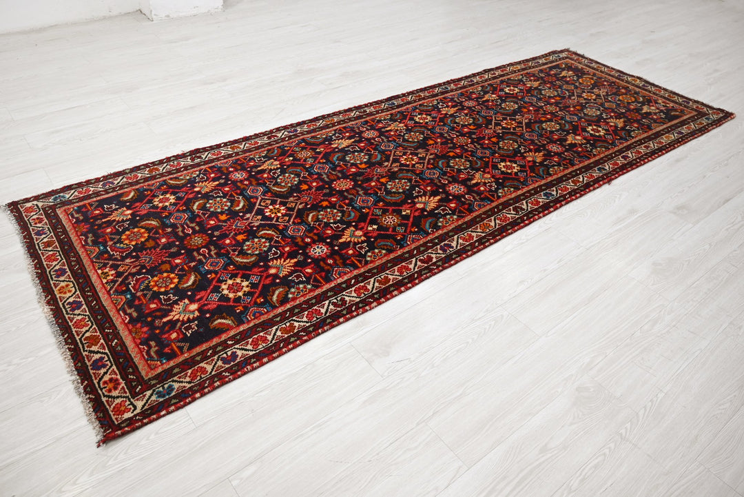 blue Runner rug 3' 7" x 10' 2"