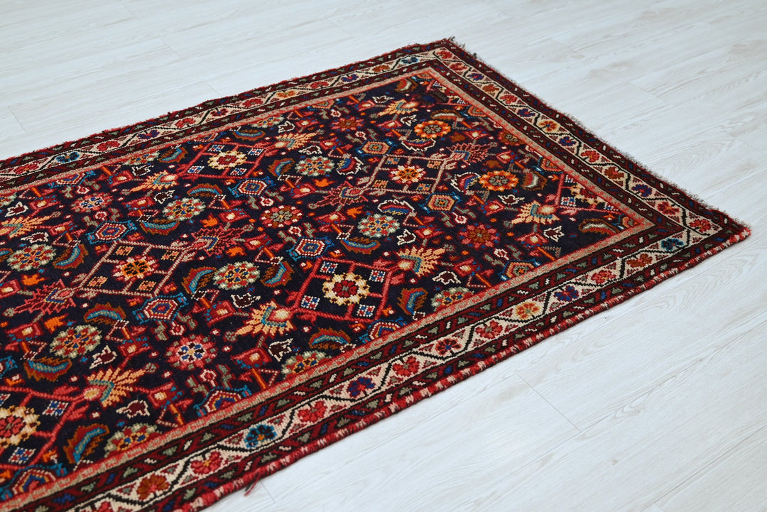 blue Runner rug 3' 7" x 10' 2"