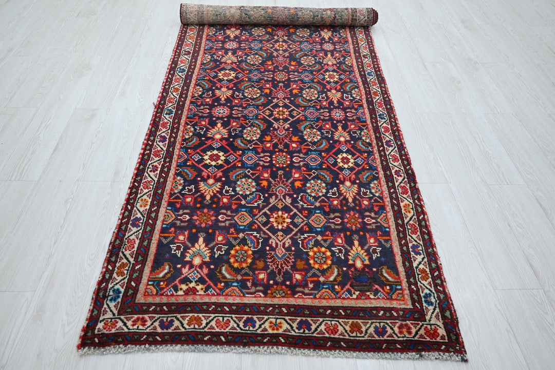 blue Runner rug 3' 7" x 10' 2"