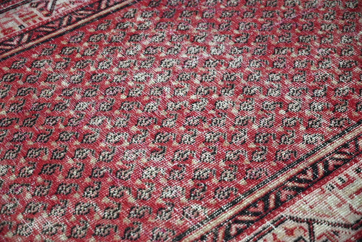 red Runner rug 3' 5" x 10' 3"
