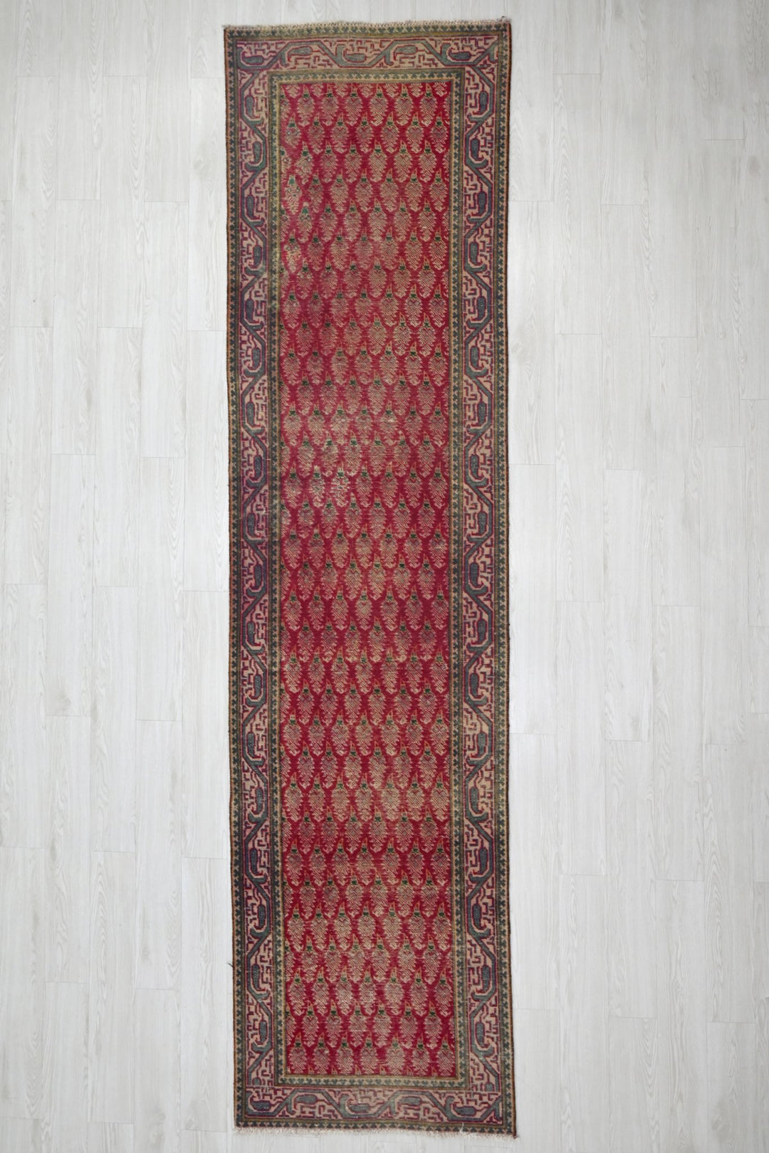 red Runner rug 3' 0" x 12' 5"