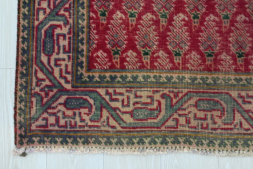 red Runner rug 3' 0" x 12' 5"