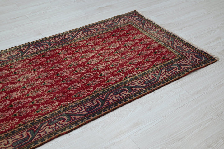 red Runner rug 3' 0" x 12' 5"