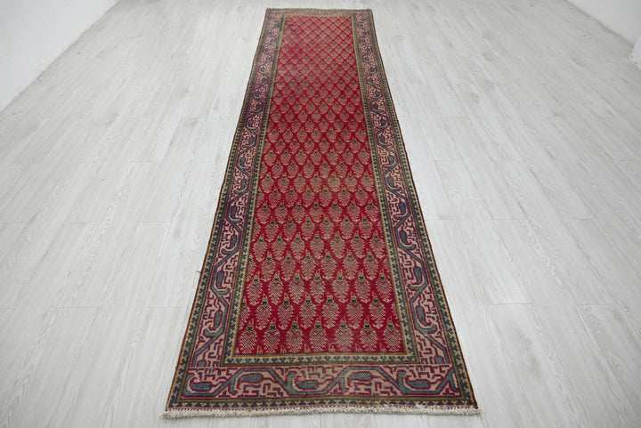 red Runner rug 3' 0" x 12' 5"