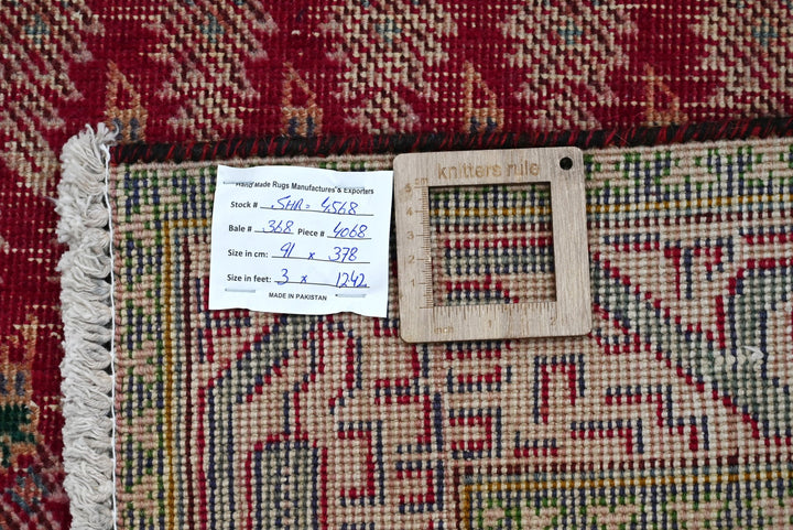 red Runner rug 3' 0" x 12' 5"