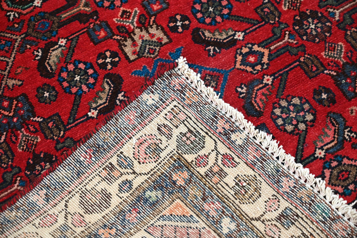 red Runner rug 3' 5" x 12' 2"