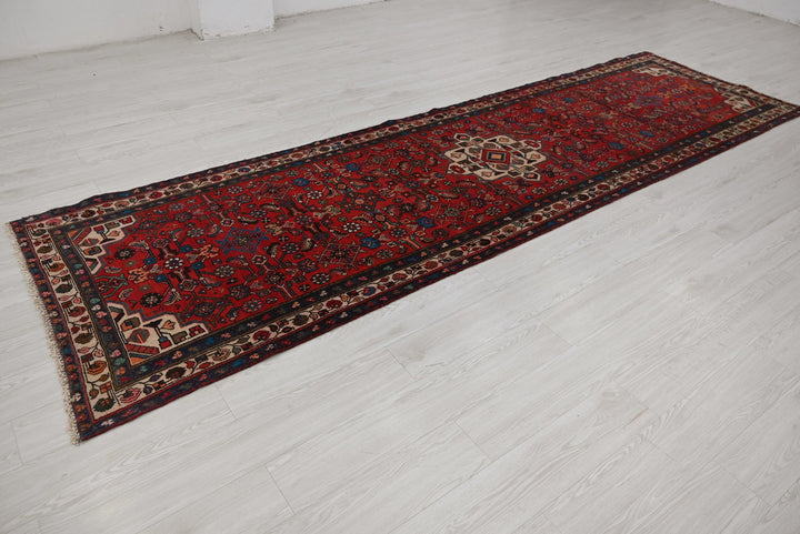 red Runner rug 3' 5" x 12' 2"