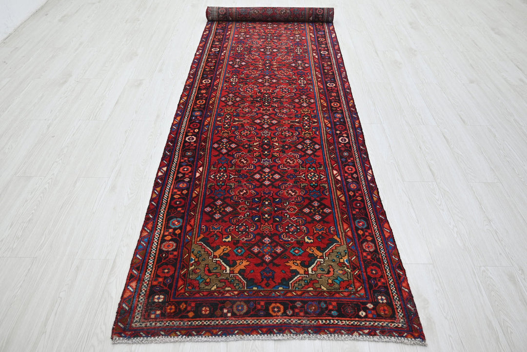 red Runner rug 3' 5" x 13' 0"