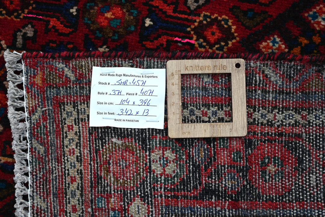red Runner rug 3' 5" x 13' 0"