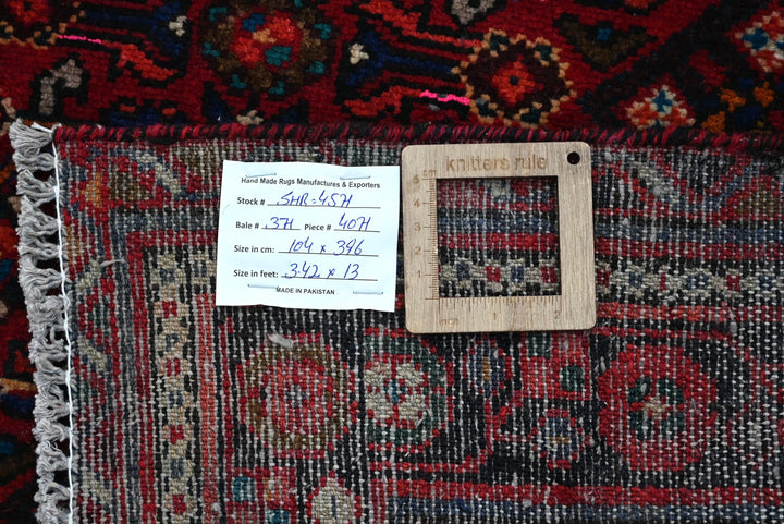 red Runner rug 3' 5" x 13' 0"