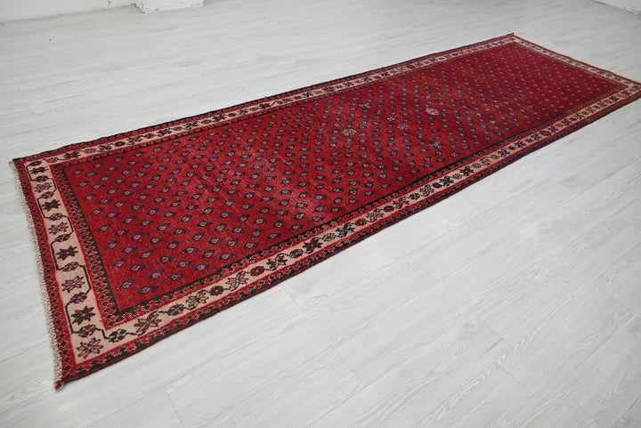 red Accent rug 3' 9" x 5' 0"