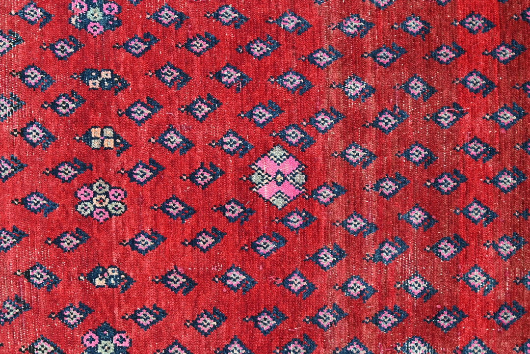 red Accent rug 3' 9" x 5' 0"