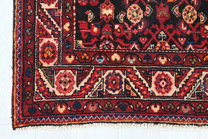 black Runner rug 3' 9" x 13' 11"