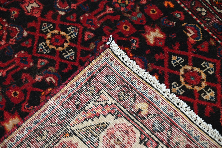 black Runner rug 3' 9" x 13' 11"