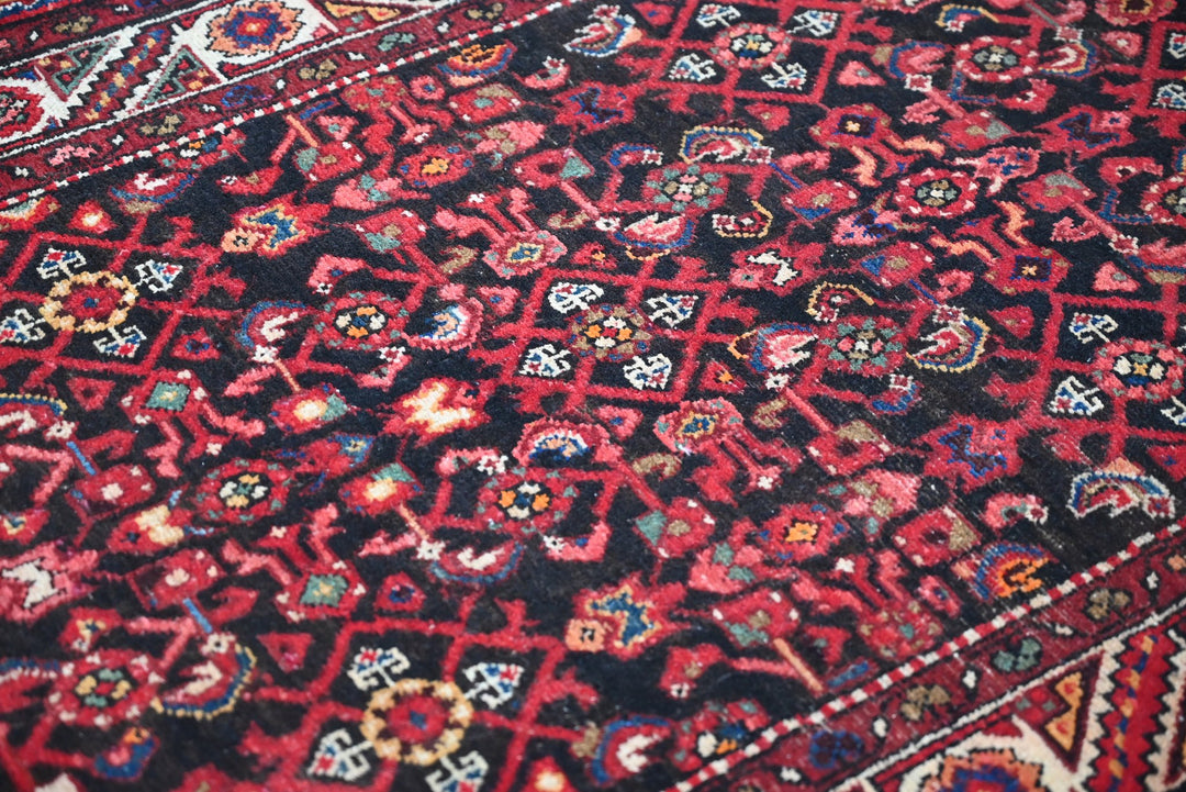 black Runner rug 3' 9" x 13' 11"