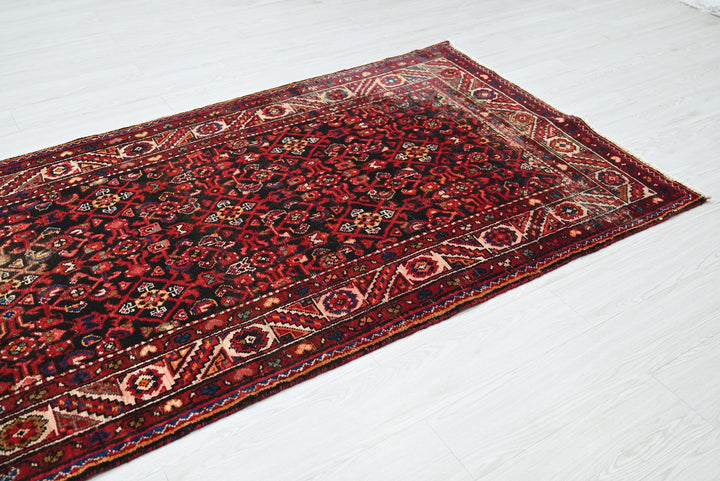 black Runner rug 3' 9" x 13' 11"