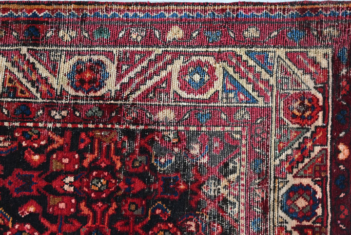 black Runner rug 3' 9" x 13' 11"