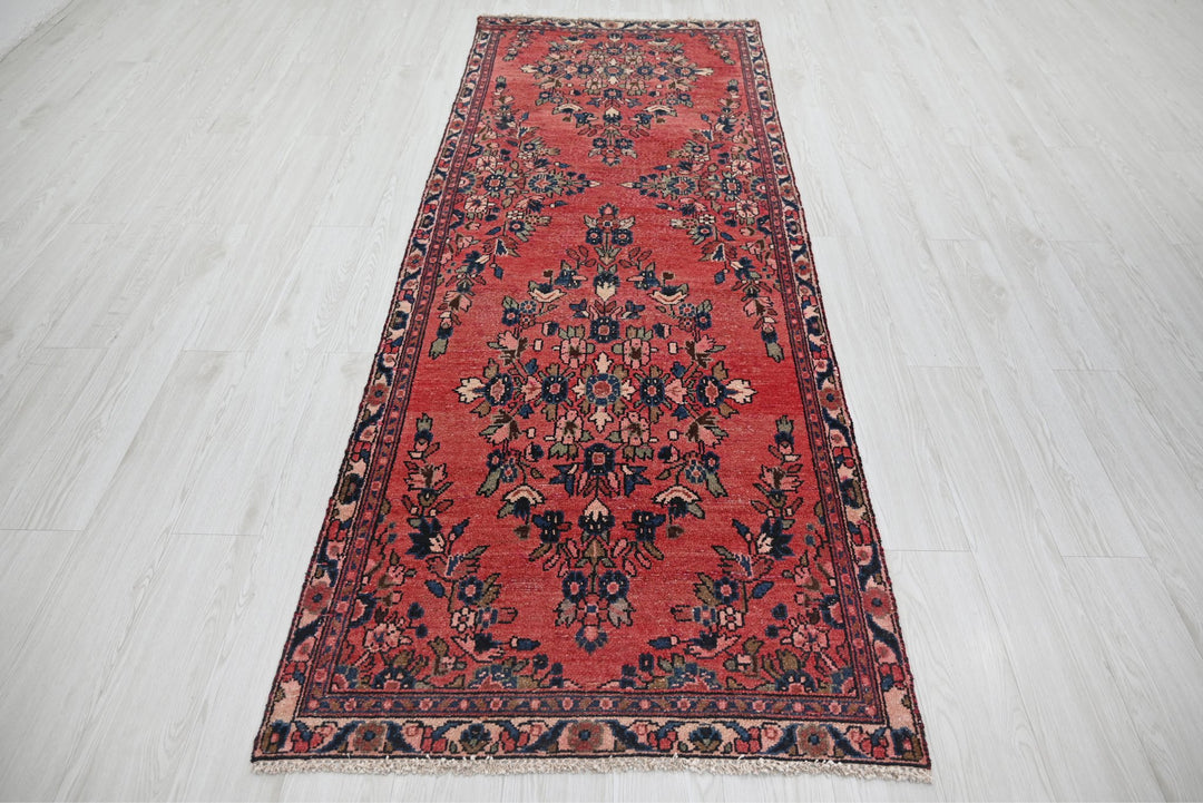 red Runner rug 3' 2" x 8' 4"