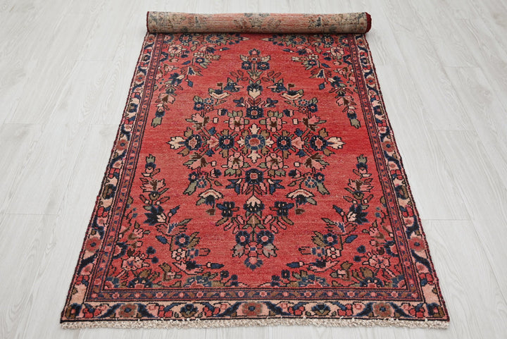 red Runner rug 3' 2" x 8' 4"