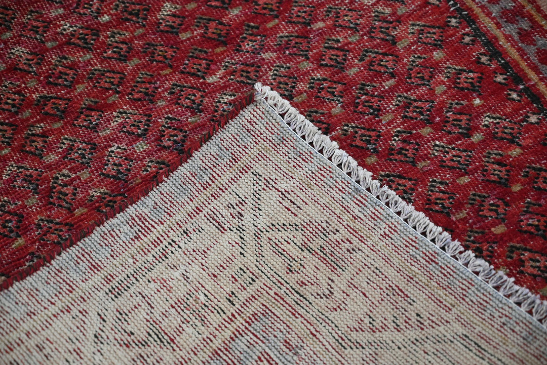 red Runner rug 3' 4" x 10' 2"