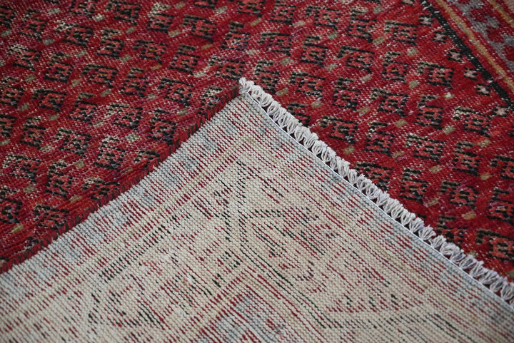 red Runner rug 3' 4" x 10' 2"