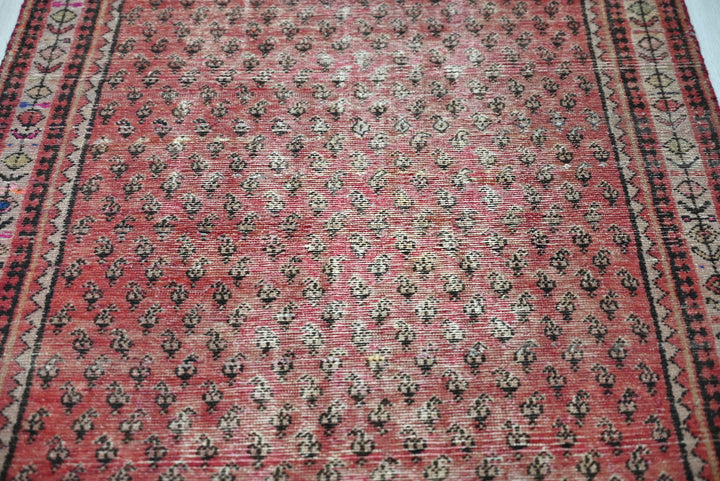red Runner rug 3' 6" x 10' 1"