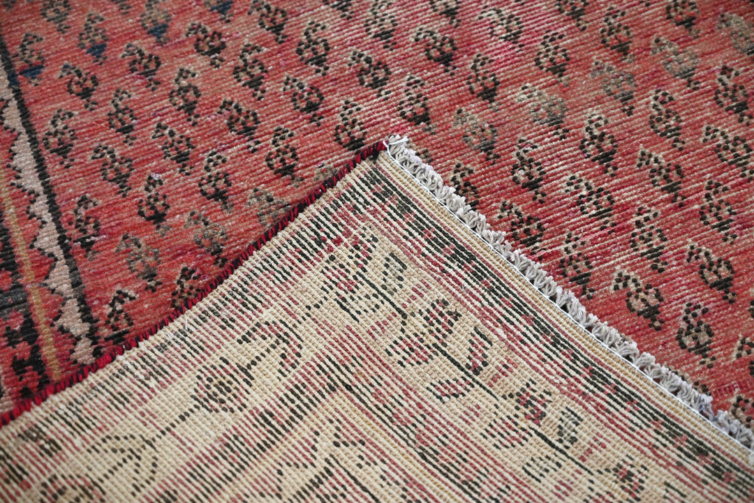 red Runner rug 3' 6" x 10' 1"