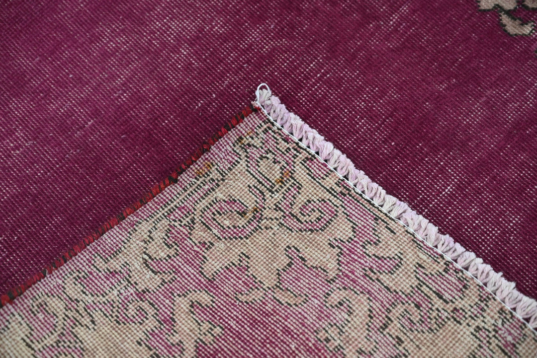 purple Runner rug 2' 9" x 10' 5"