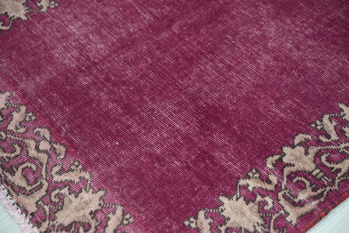 purple Runner rug 2' 9" x 10' 5"