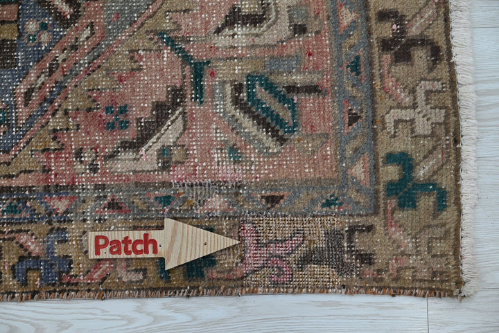 brown Runner rug 3' 1" x 10' 3"