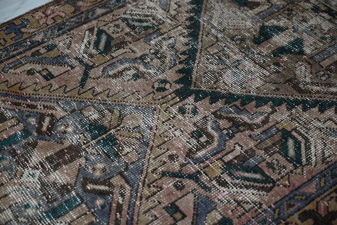 brown Runner rug 3' 1" x 10' 3"