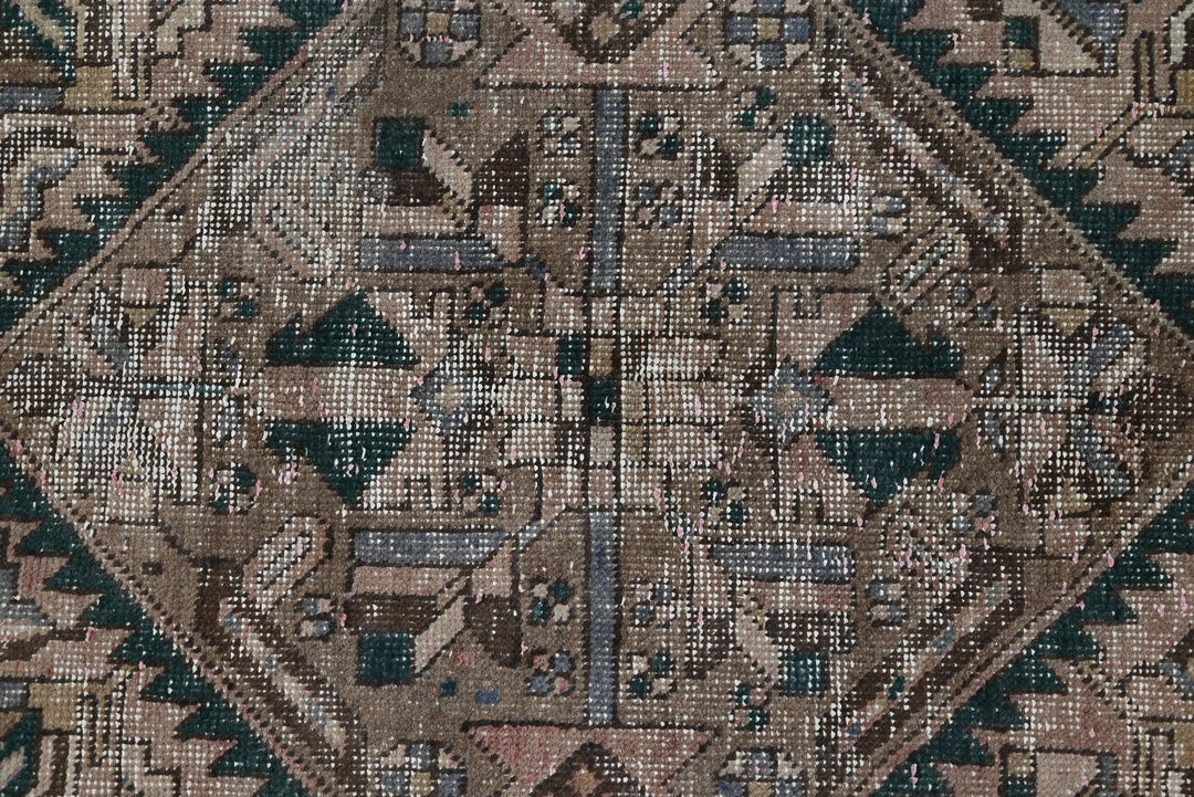 brown Runner rug 3' 1" x 10' 3"