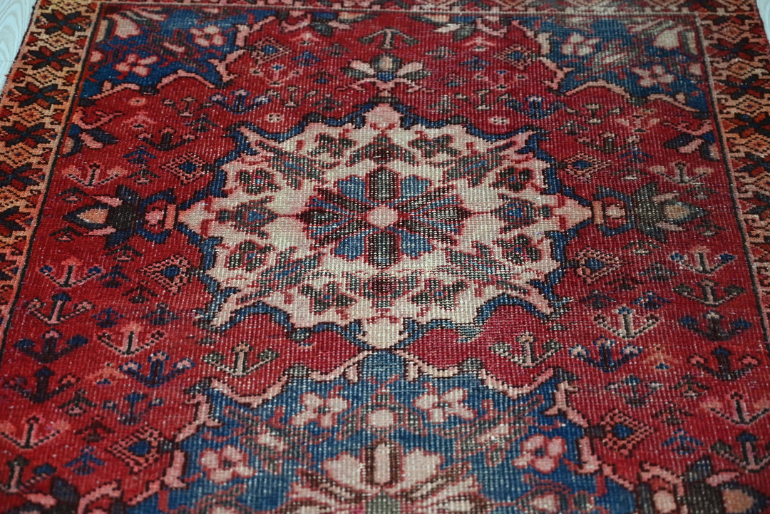 red Runner rug 3' 3" x 9' 4"